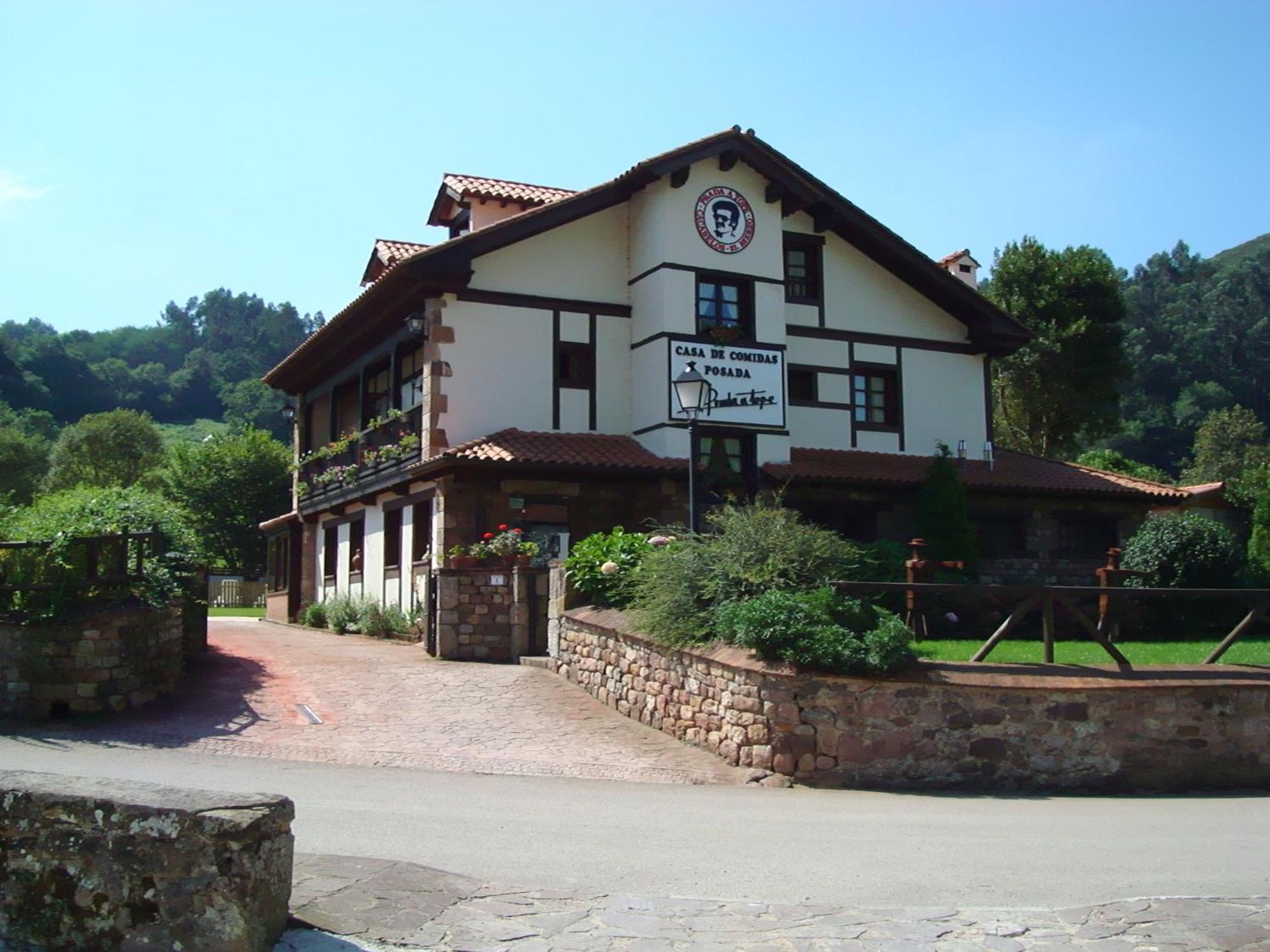 Posada Restaurante Prada A Tope Treceño Dış mekan fotoğraf